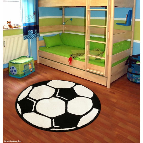 Covor pentru copii Hanse Home Football, ⌀ 100 cm-image-1
