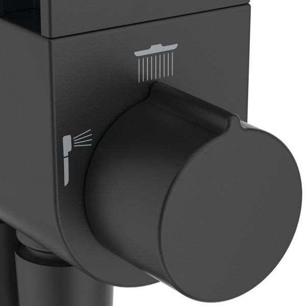 Set de duș negru mat din metal 110 cm ALU+ – Ideal Standard-image-3