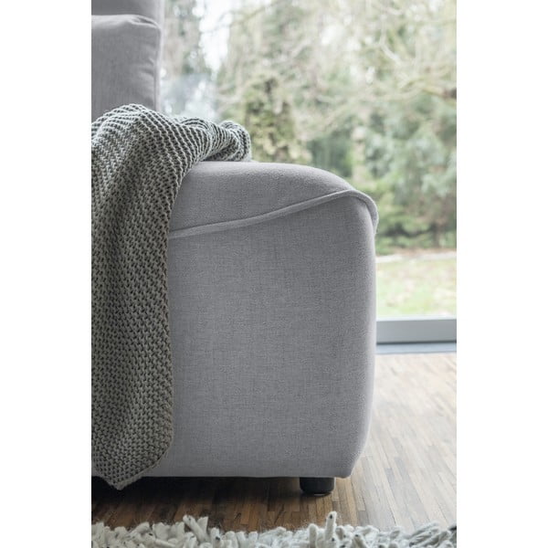 Colțar gri deschis extensibil (colț  în formă de "U") Homely Tommy – Miuform-image-2