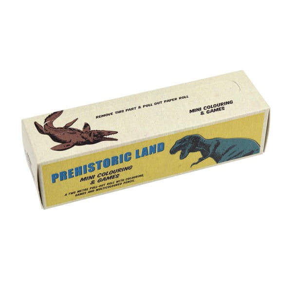 Set de călătorie pentru colorat și făcut puzzle-uri Rex London Prehistoric-image-2