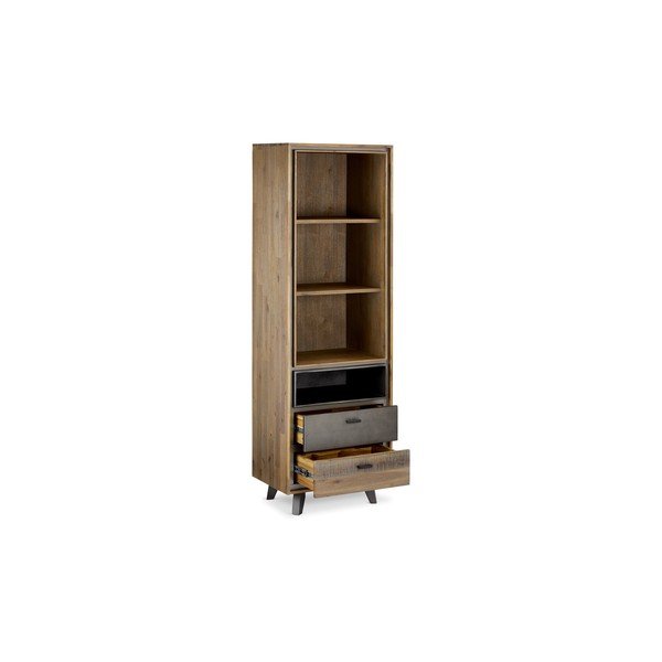 Bibliotecă din lemn de salcâm Furnhouse Malaga Duo-image-2
