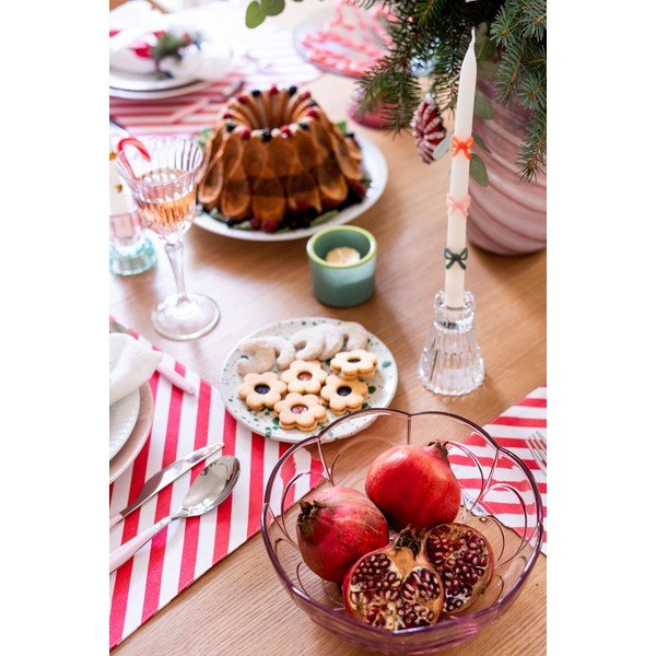 Suporturi pentru farfurii 4 buc. din material textil 30x46 cm Candy Cane – Catherine Lansfield-image-3