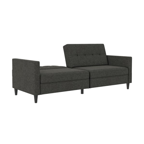 Canapea gri extensibilă 82 cm Hartford – Støraa-image-2