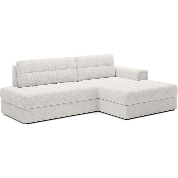 Colțar crem extensibil cu tapițerie din țesătură bouclé (cu colț pe partea dreaptă/cu șezlong) Blezalt – ELTAP-image-2