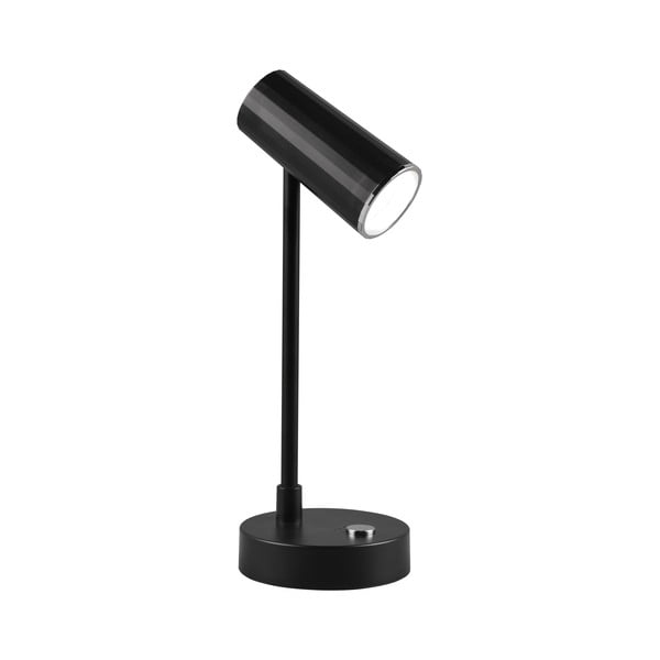Veioză negru-lucios LED cu intensitate reglabilă (înălțime 28 cm) Lenny – Trio-image-2