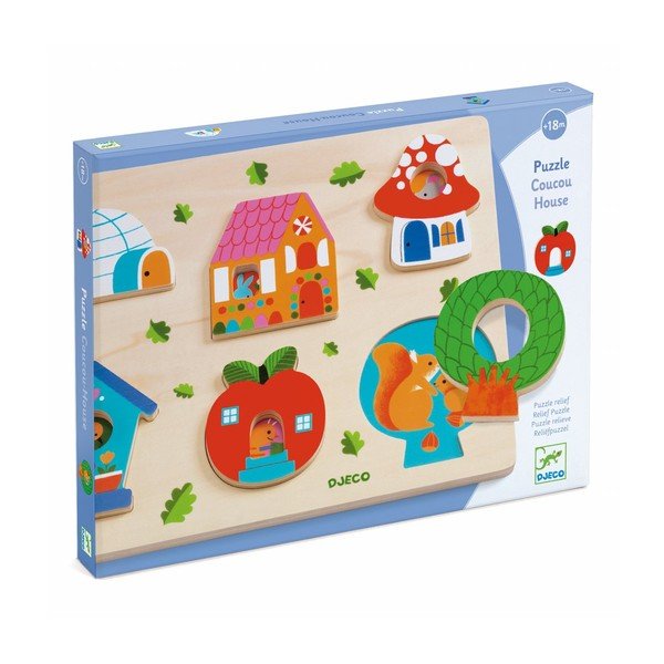 Puzzle de inserat Djeco Home-image-2
