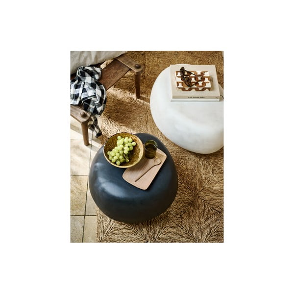 Măsuță de cafea gri antracit rotundă ø 50 cm Pebble – vtwonen-image-1