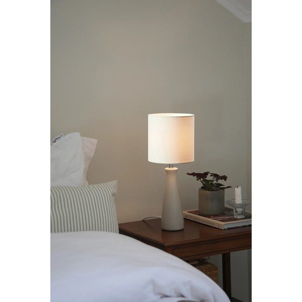 Veioză crem cu abajur textil (înălțime 42 cm) Birillo – Markslöjd-image-1