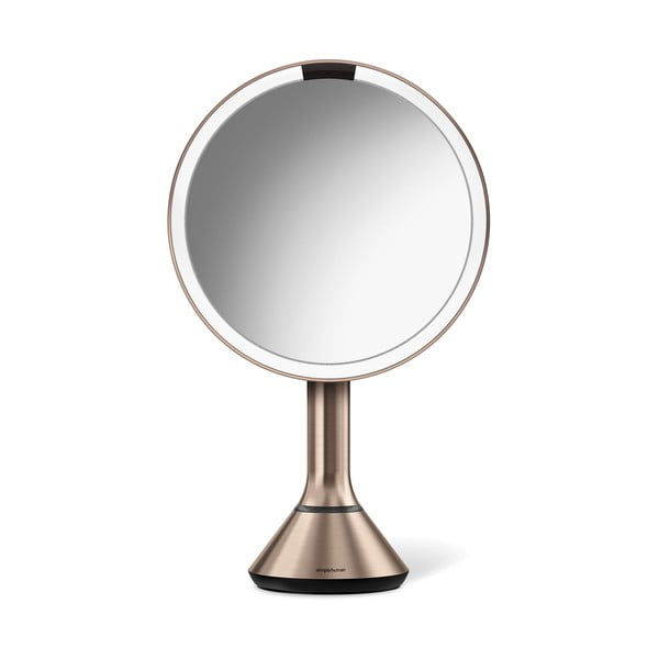 Oglindă cosmetică (5x) cu led/de mărire ø 20 cm Sensor – simplehuman