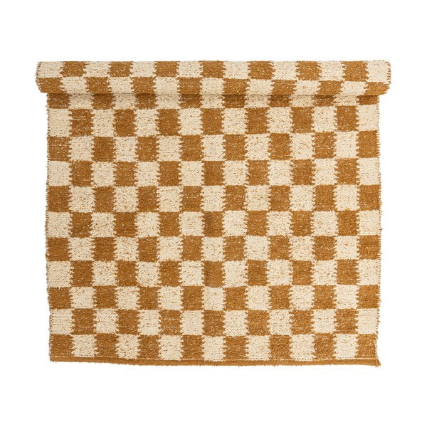 Covor bej/chihlimbar din bumbac 140x200 cm Chola – Bloomingville-image-4