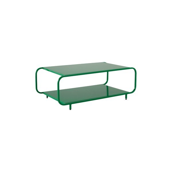 Măsuță de cafea verde din metal 55x100 cm Anzac – Jotex-image-2