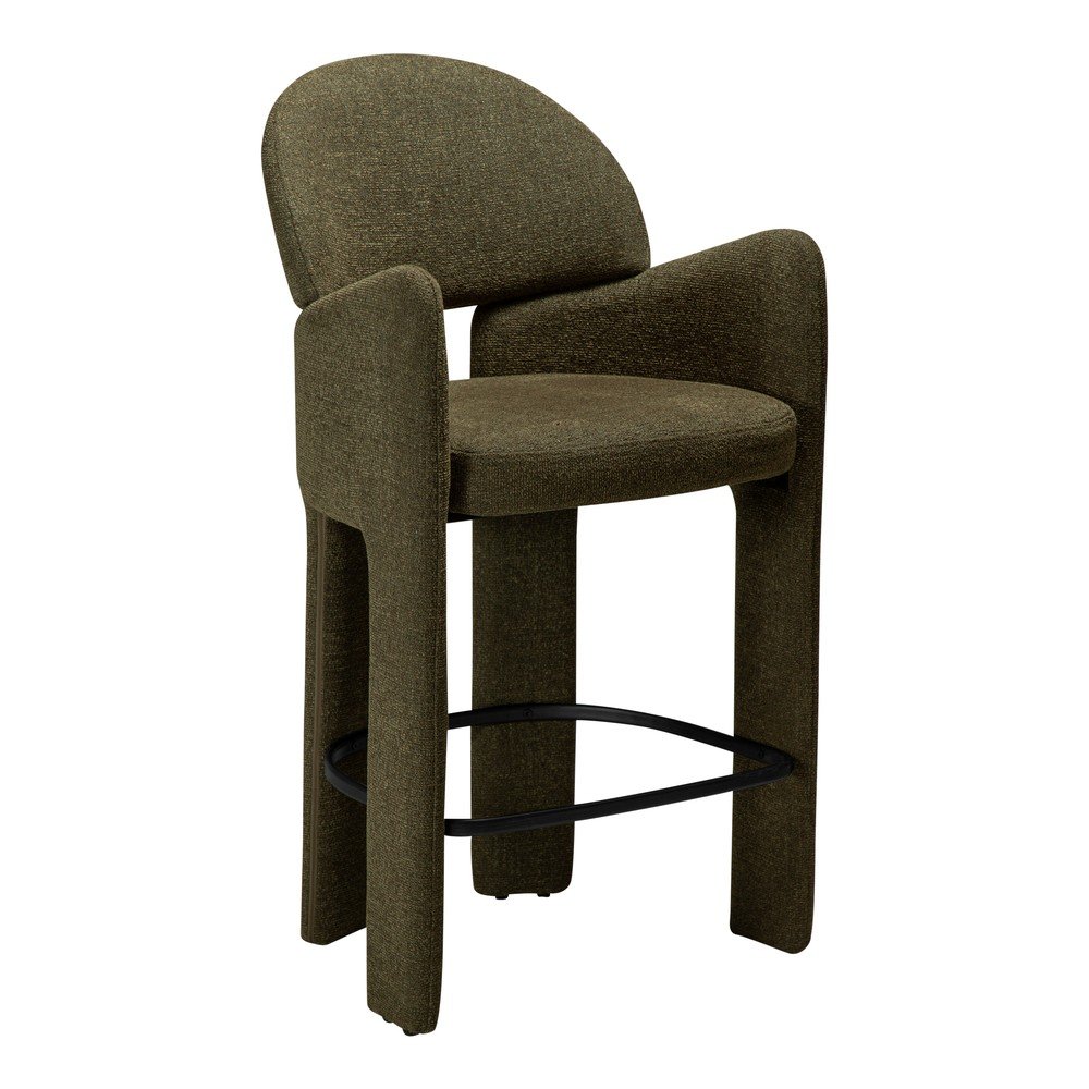 Scaun de bar kaki (înălțime șezut 68,5 cm) Aole – DAN-FORM Denmark