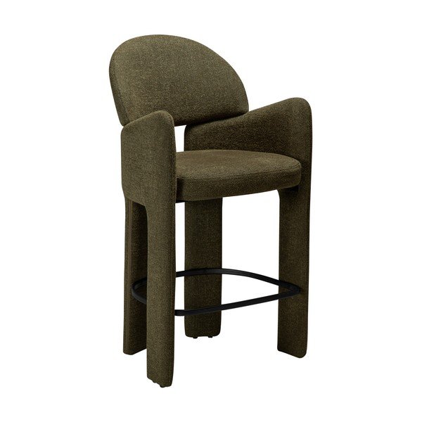 Scaun de bar kaki (înălțime șezut 68,5 cm) Aole – DAN-FORM Denmark