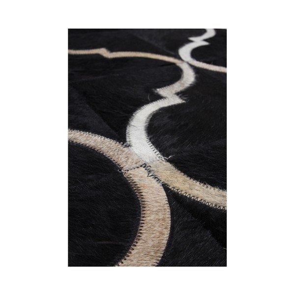 Covor negru din piele Eclipse,120x170cm-image-3