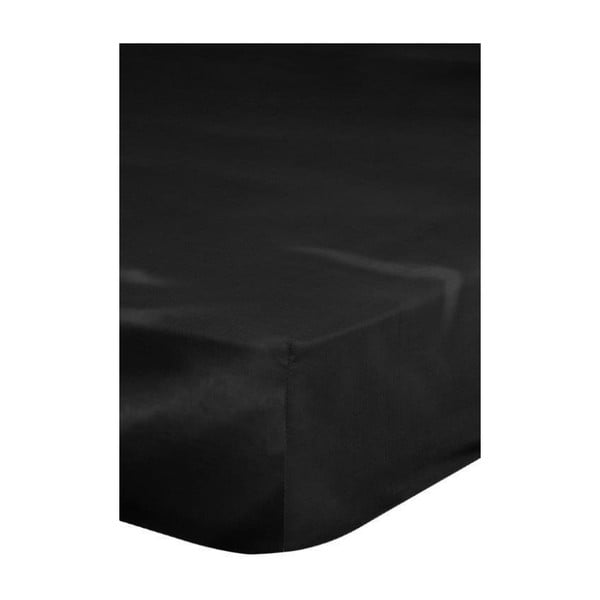 Cearșaf cu elastic Emotion, 180 x 200 cm, negru