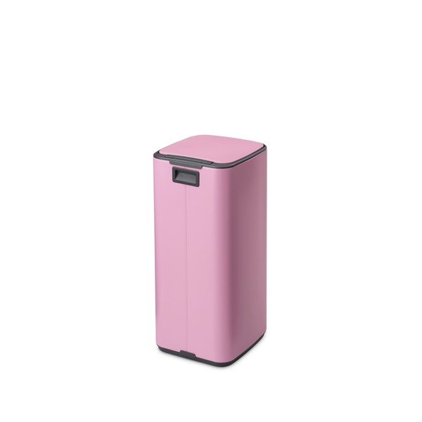 Coș de gunoi roz cu pedală din oțel 30 l Bo – Brabantia-image-4