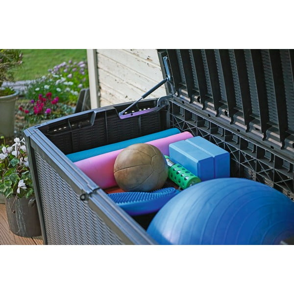 Cutie de depozitare pentru grădină gri Borneo – Keter-image-1