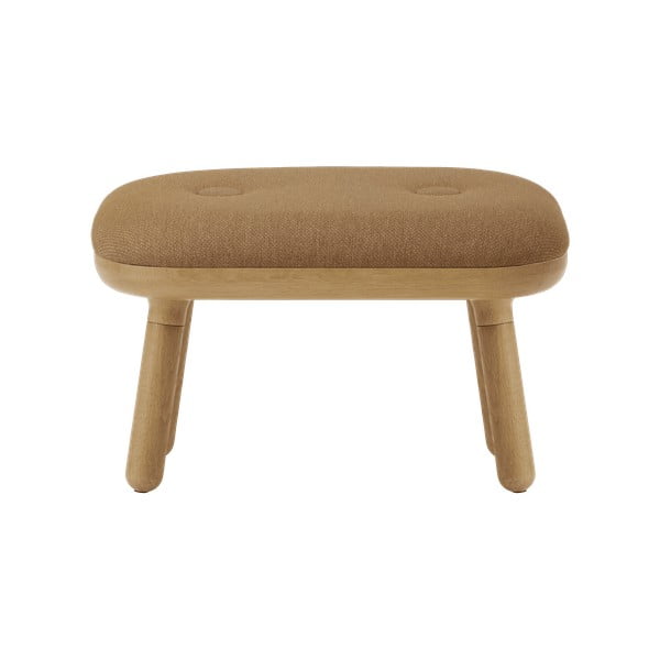 Scaun în culoare naturală-maro deschis Paff Low – UMAGE-image-2