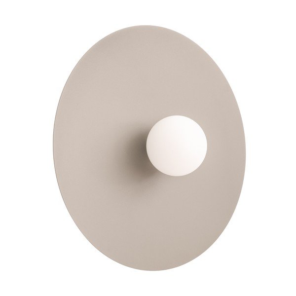 Aplică de perete taupe din metal ø 50 cm AKE – Thoro