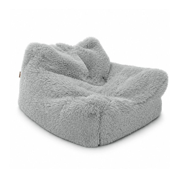 Fotoliu puf pentru copii alb Mammoth – Meowbaby