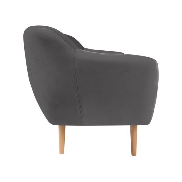 Canapea cu 2 locuri Mazzini Sofas BENITO, gri-image-2