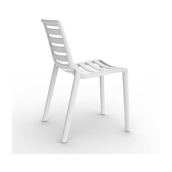 Set 2 scaune de grădină Resol Slatkat, alb