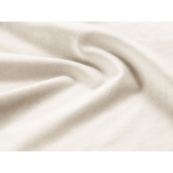 Colțar modular crem cu tapițerie din catifea (cu colț pe partea dreaptă/cu șezlong) Jodie – Micadoni -image-3