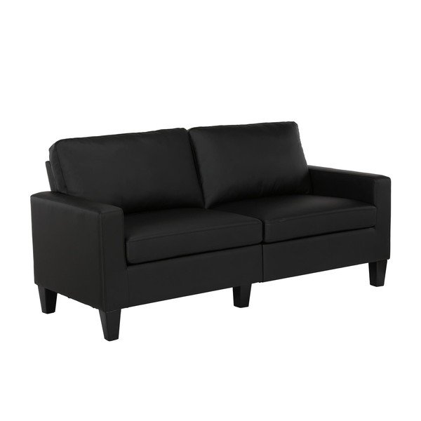 Canapea neagră 88 cm Rylie – Støraa-image-1