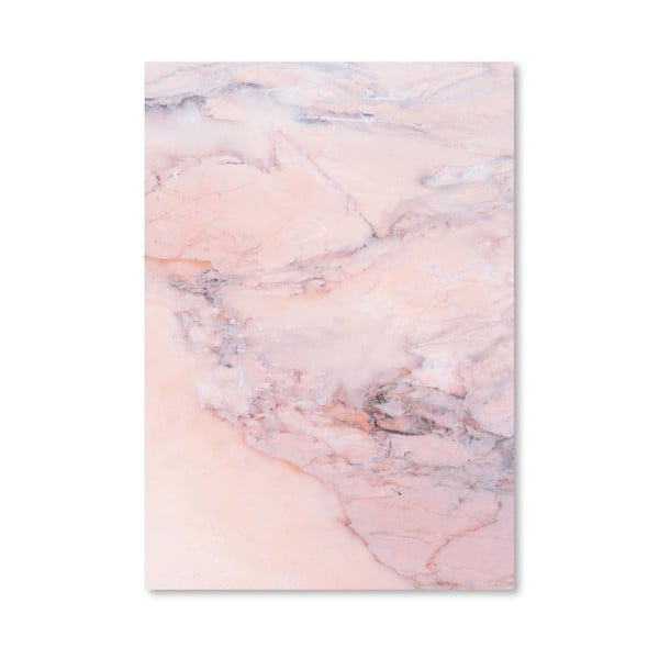 Poster Americanflat Pink Marble, 30 x 42 cm