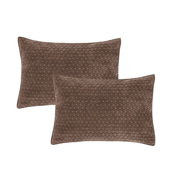 Fețe de pernă 2 buc. 50x75 cm Attica Velvet – Bianca