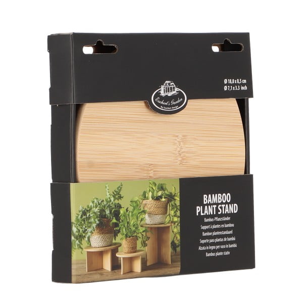 Suport pentru flori din bambus ø 18 cm – Esschert Design-image-4