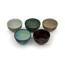 Cești 5 buc. din porțelan 200 ml Sara – Bredemeijer