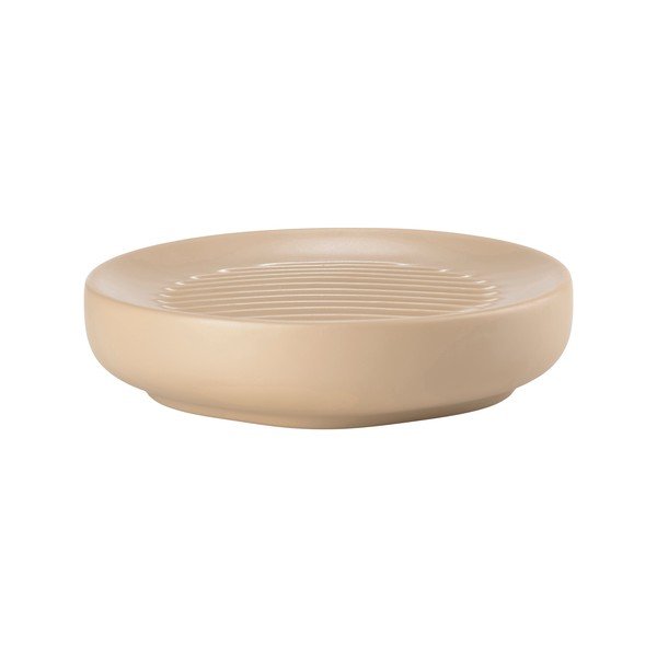 Săpunieră bej din porțelan Ume – Zone