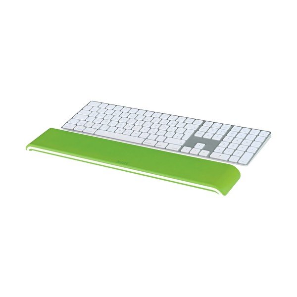 Suport pentru încheietura mâinii la tastatura Leitz WOW, alb-verde-image-3