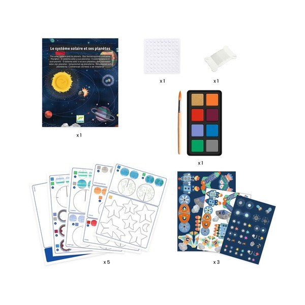 Set creativ Solar system - Djeco-image-3