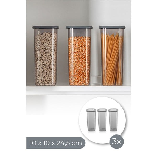 Recipiente 3 buc. pentru alimente Fresco – Hermia-image-3