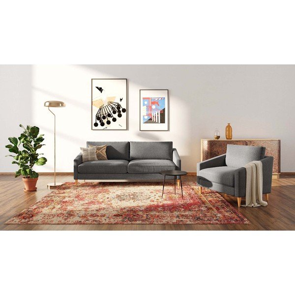 Canapea gri 200 cm Karoto – Ame Yens-image-3