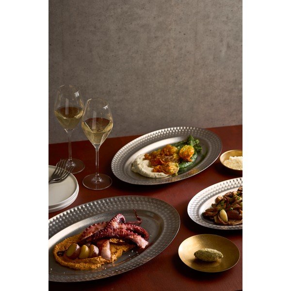 Tavă de servire din oțel inoxidabil 26,5x41 cm Serve – BonBistro-image-2