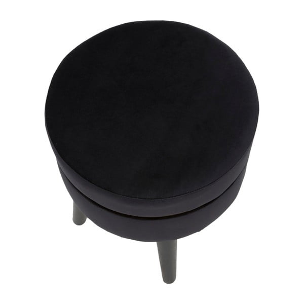 Scaun tapițat Mauro Ferretti Paris, negru-image-4