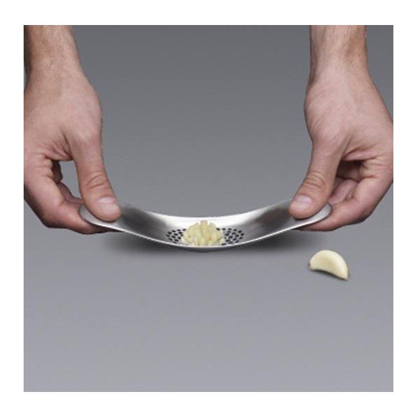 Presă usturoi din oțel inoxidabil Joseph Joseph Garlic Rocker-image-3