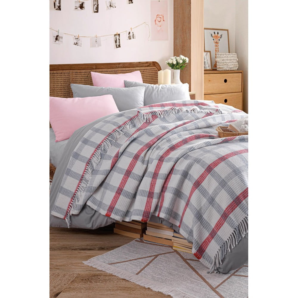 Cuvertură gri 180x220 cm Warm Soft – Mijolnir