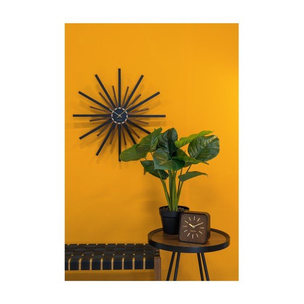 Ceas de perete Karlsson Diva, negru - maro, ø 60 cm-image-2