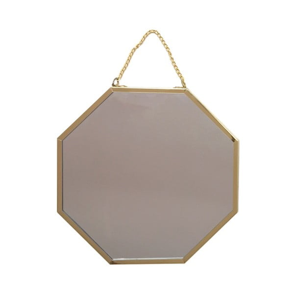 Oglindă de perete Maiko Hexagon ⌀ 19 cm