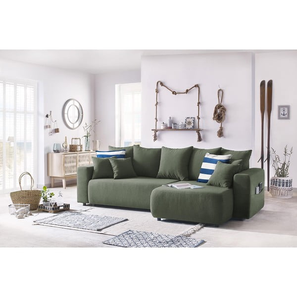 Colțar extensibil Bobochic Paris Envy, verde-image-4