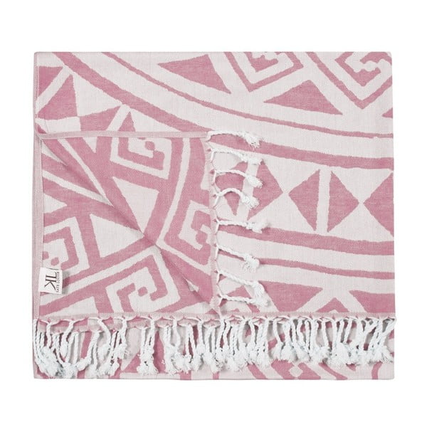 Prosop hammam Kate Louise Mirabelle, 165 x 100 cm, roz-image-4