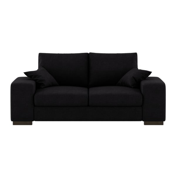 Canapea cu 2 locuri Florenzzi Salieri, negru