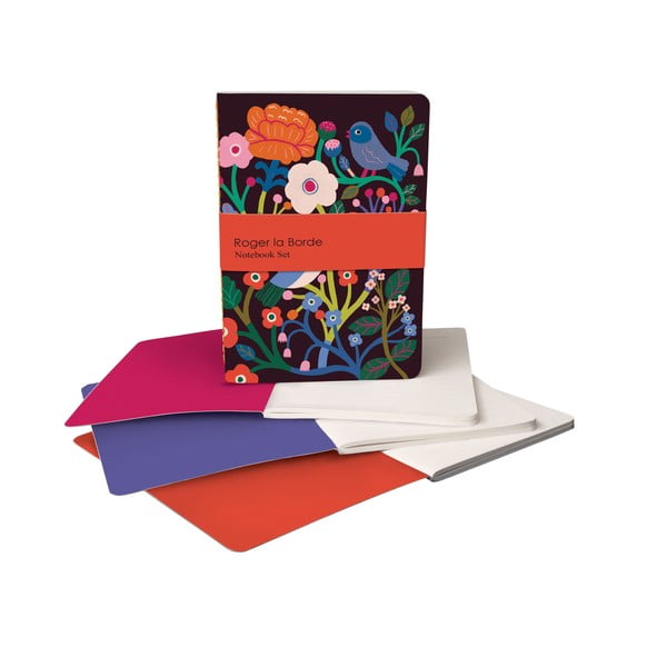 Carnețele 64 pag. A6 3 buc. Birdsong – Roger la Borde