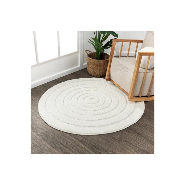 Covor gri lavabil rotund ø 100 cm Elite Collection – Mila Home-image-1