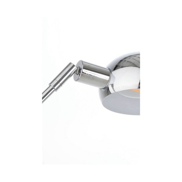 Lampadar argintiu lucios cu structură flexibilă din metal (înălțime 146 cm) Lincon – Jotex-image-3
