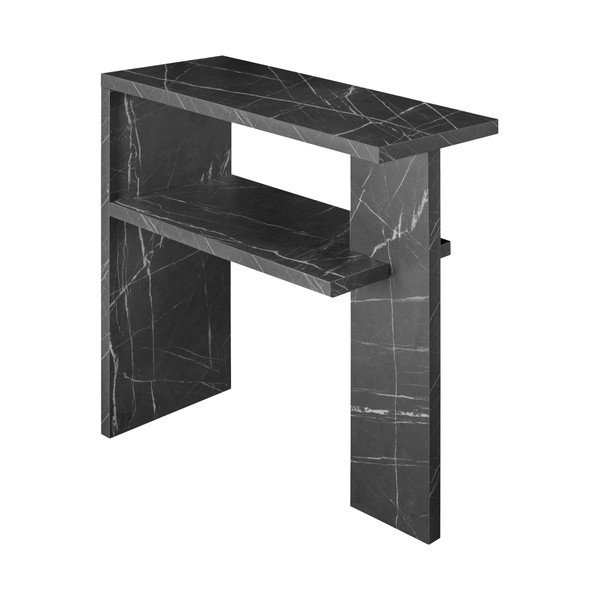 Masă consolă neagră 30x80 cm Dante – Really Nice Things-image-2